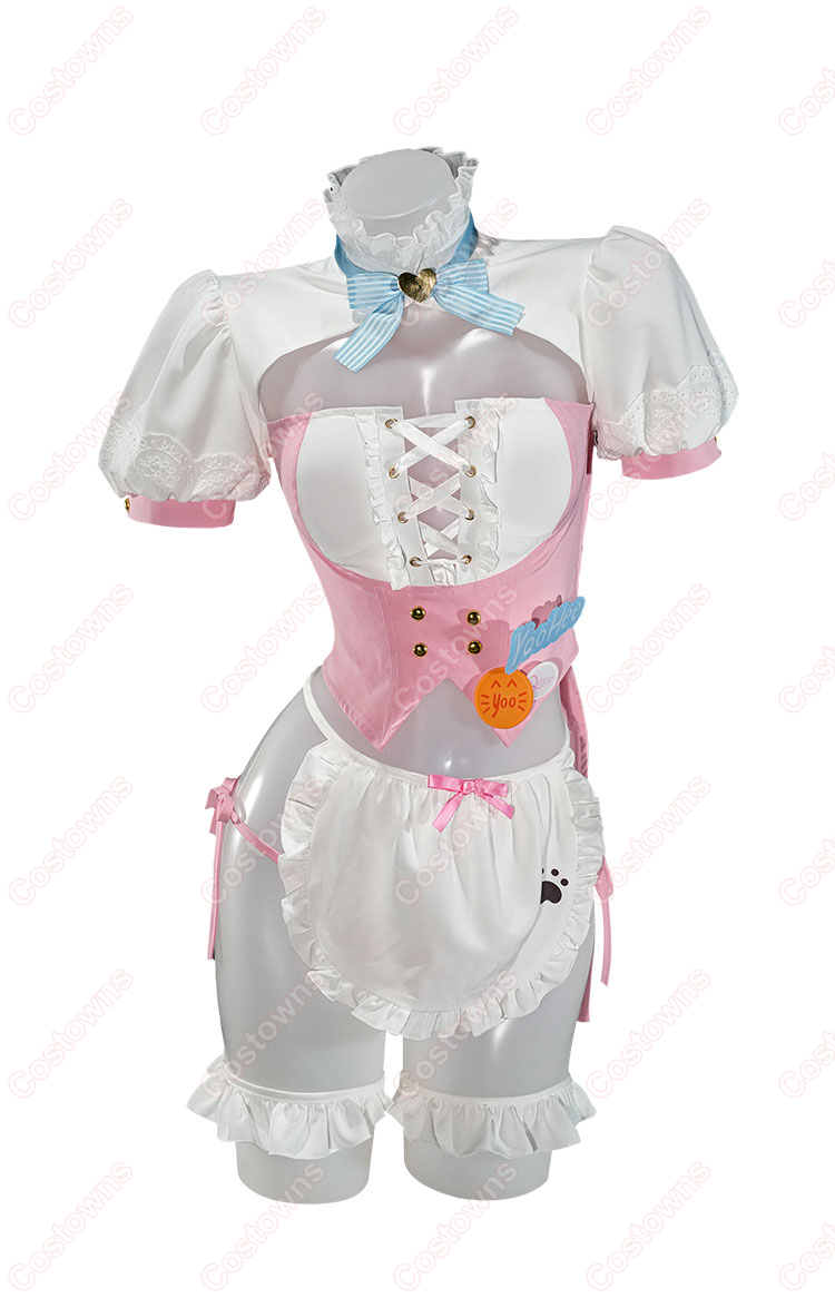 ドールズフロントライン2：エクシリウム 幼熙(ゆひ) 私服 スイートミラクル コスプレ衣装 メイド服-2