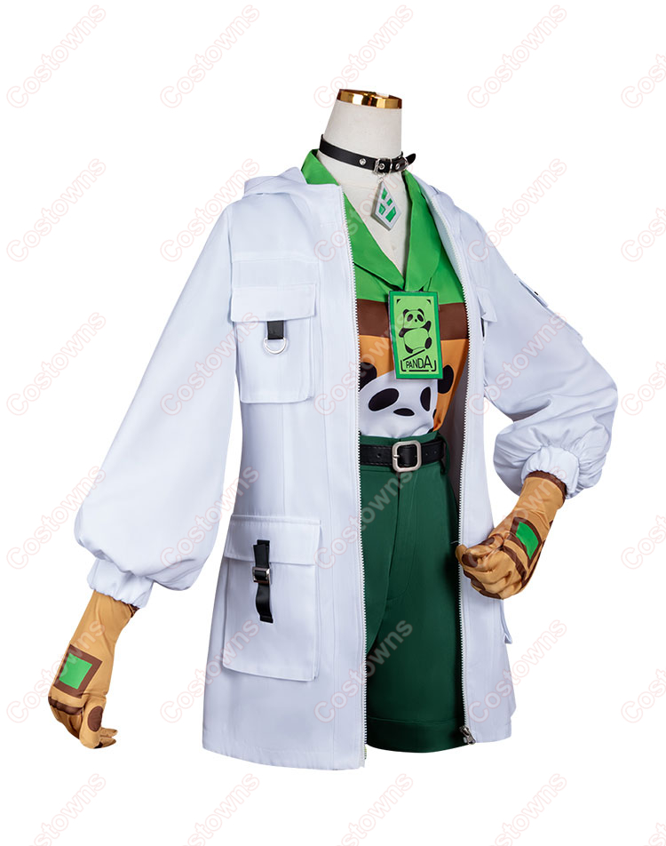 IdentityV 第五人格 玩具職人(アニー・レスター)  パンダシリーズ新衣装 認知啓発師 コスプレ衣装-3