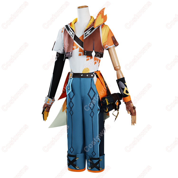 原神 ベネット 燃えろ！ラクガキ大冒険 コスプレ衣装 - Costowns