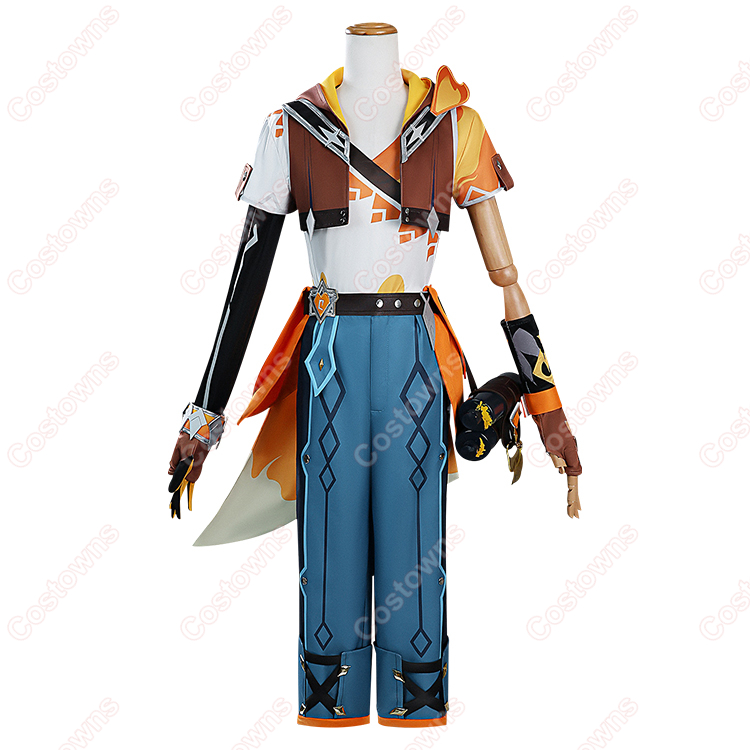 原神 ベネット 燃えろ！ラクガキ大冒険 コスプレ衣装 - Costowns