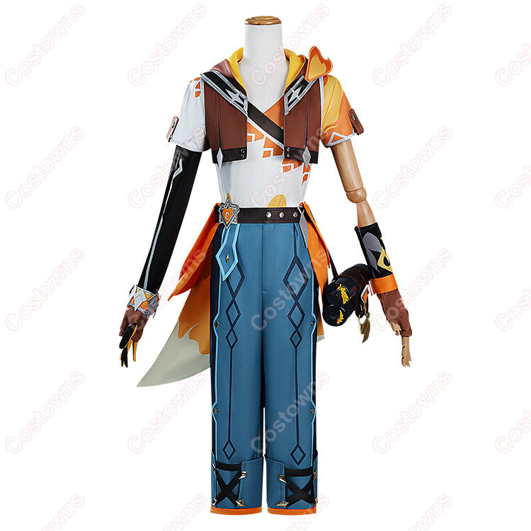 原神 ベネット 燃えろ！ラクガキ大冒険 コスプレ衣装 - Costowns