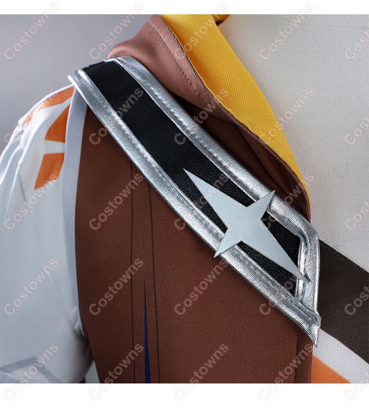 原神 ベネット 燃えろ！ラクガキ大冒険 コスプレ衣装-5