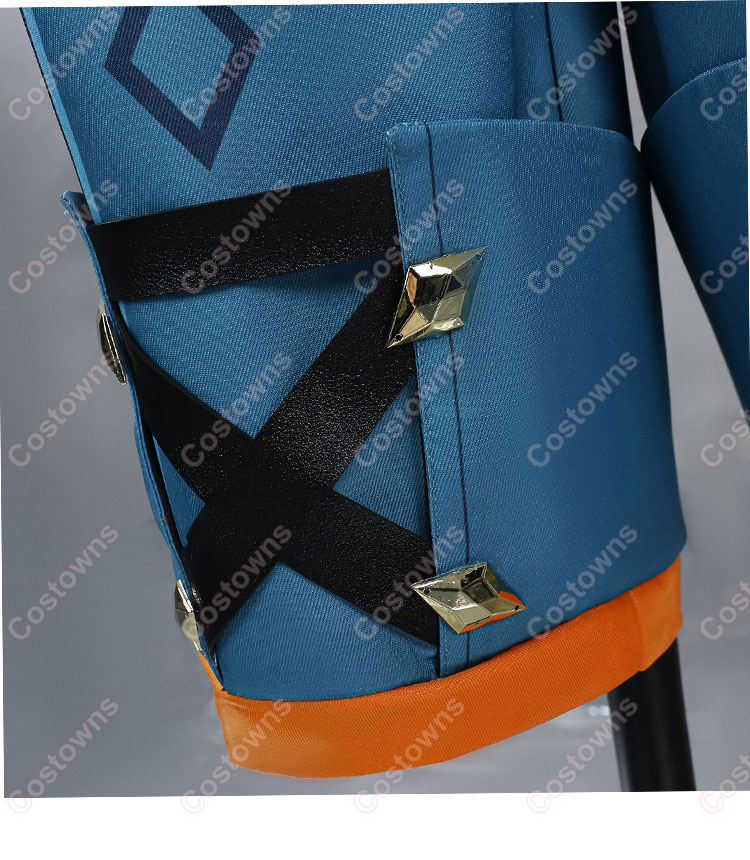 原神 ベネット 燃えろ！ラクガキ大冒険 コスプレ衣装-9