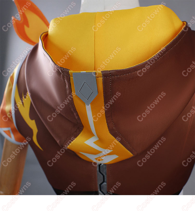 原神 ベネット 燃えろ！ラクガキ大冒険 コスプレ衣装-8