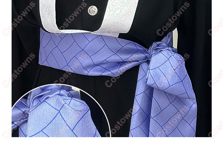 鬼滅の刃 獪岳 雷の呼吸 コスプレ衣装-7