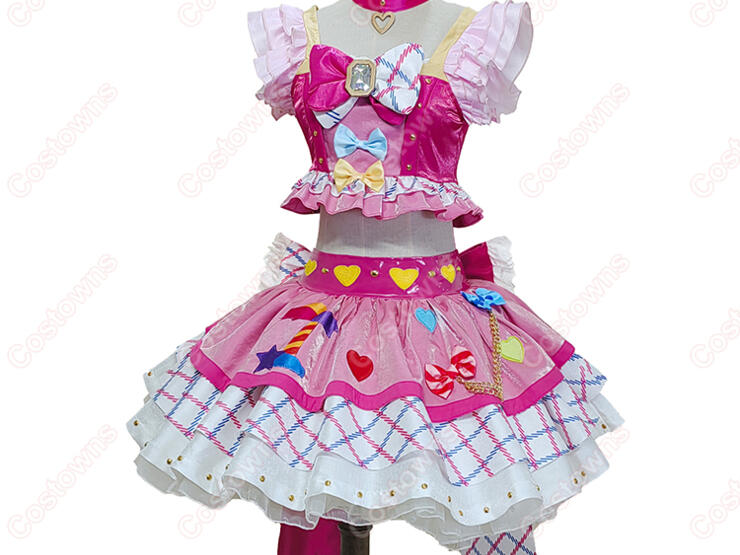 アイカツ! 虹野ゆめ ガーリーアイランドコーデ コスプレ衣装