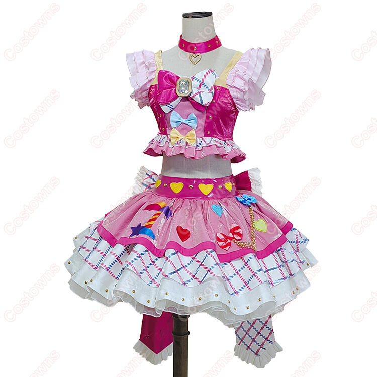 アイカツ! 虹野ゆめ ガーリーアイランドコーデ コスプレ衣装 - Costowns