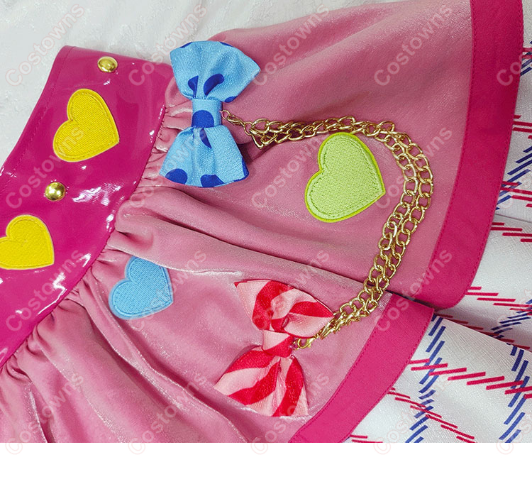 アイカツ!   虹野ゆめ ガーリーアイランドコーデ コスプレ衣装-5