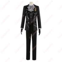 ディズニー ツイステッドワンダーランド ハロウィン2024 トレイ・クローバー ナイトメアースーツ コスプレ衣装(202×202)