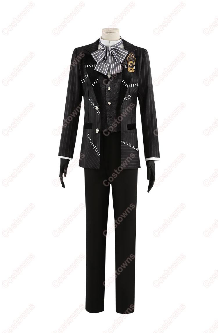 ディズニー ツイステッドワンダーランド  ハロウィン2024  トレイ・クローバー ナイトメアースーツ コスプレ衣装-2