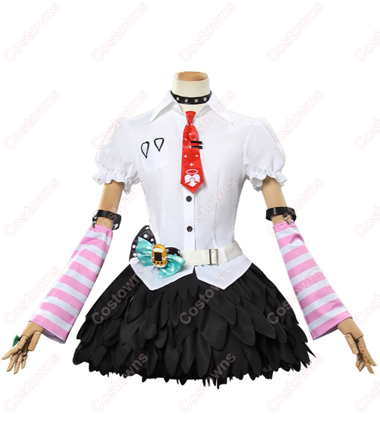 ゼンレスゾーンゼロ バーチャルアイドル 妄想エンジェル 作曲担当 チャイナツレミエル 千夏ラミエル コスプレ衣装-2