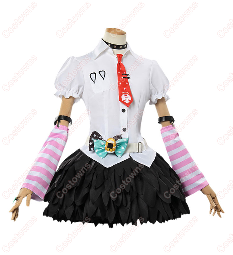 ゼンレスゾーンゼロ バーチャルアイドル 妄想エンジェル 作曲担当 チャイナツレミエル 千夏ラミエル コスプレ衣装-3