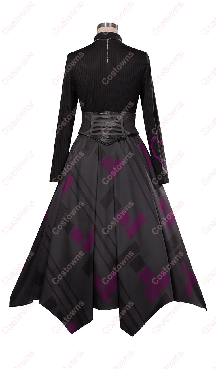 プロジェクトセカイ カラフルステージ！ feat. 初音ミク あたたかな時間 朝比奈まふゆ Dark Embrace コスプレ衣装-4