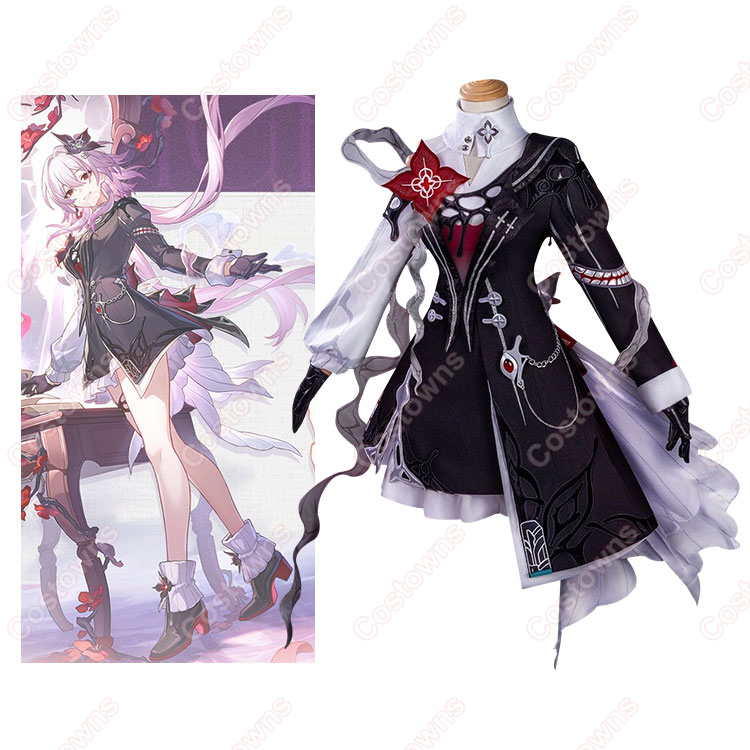 崩壊：スターレイル 長夜月 コスプレ衣装-1