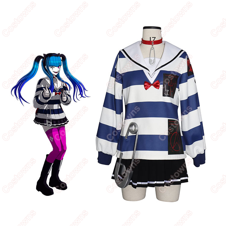 HUNDRED LINE -最終防衛学園- 飴宮怠美  普段着 コスプレ衣装-1