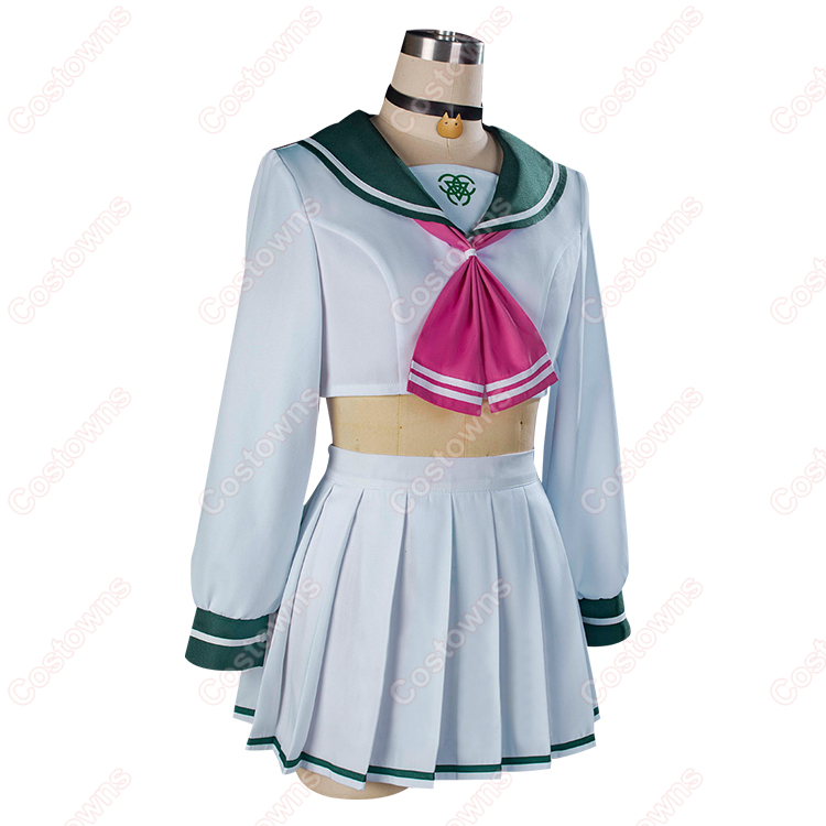 ブルーアーカイブ 杏山カズサ 制服 コスプレ衣装 猫耳付きフードの付い