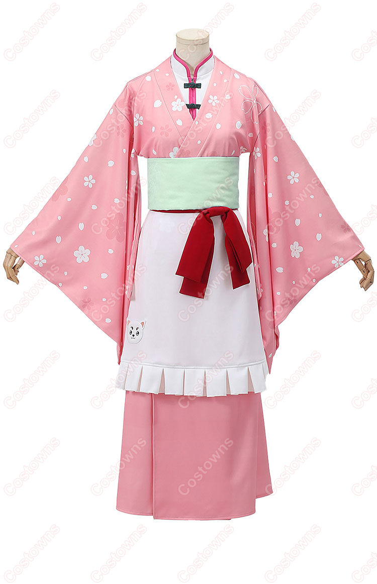 銀魂× andGALLERY 神楽 春色茶房ver. コスプレ衣装-4