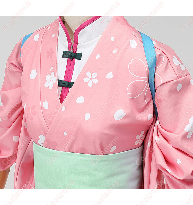 銀魂× andGALLERY 神楽 春色茶房ver. コスプレ衣装-6