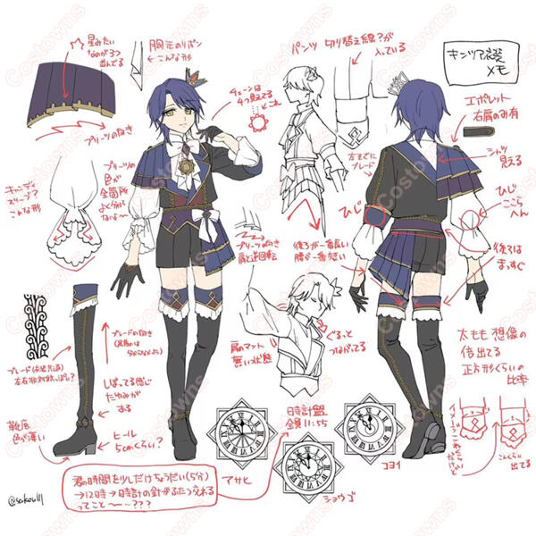 アイドルタイムプリパラ 夢川ショウゴ 高瀬コヨイ コスプレ衣装 オーダメイド可元の画像