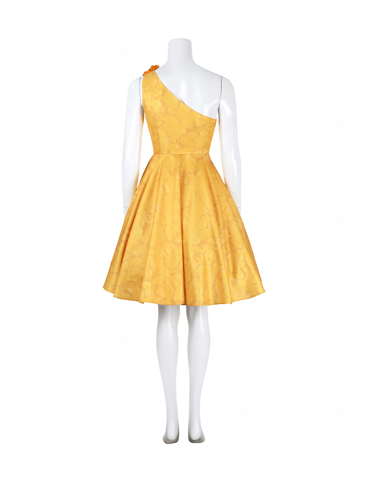 ズートピア2 ジュディ・ホップス コスプレ衣装 花柄ワンピース 映画ドレス ハロウィン仮装-5