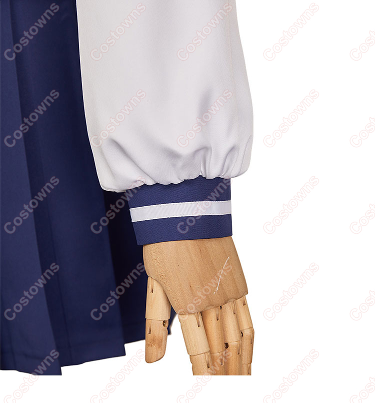 銀魂 3年Z組銀八先生 志村妙 神楽 制服 コスプレ衣装-7