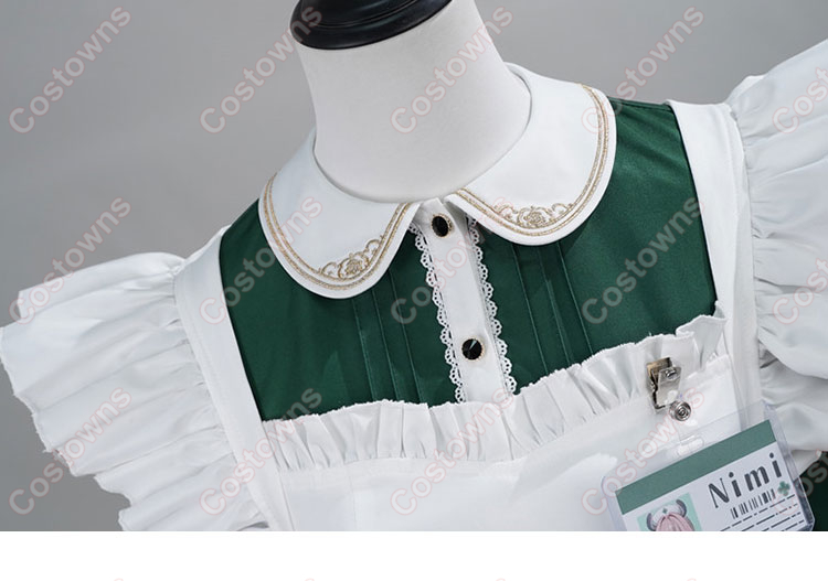 VTuber Nimi Nightmare(ニミ・ナイトメア) コスプレ衣装 ナース服-7
