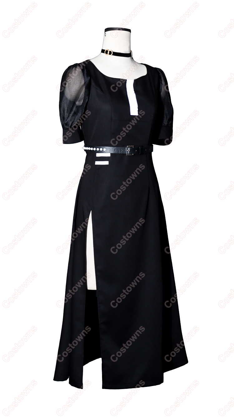 HUNDRED LINE -最終防衛学園- 雫原比留子 私服 コスプレ衣装-4