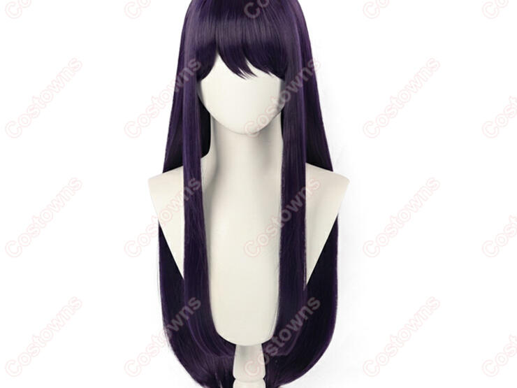 最終価格☆꒡̈⃝ 人毛100% レースウィッグ　 新品未使用 HUNDRED LINE -最終防衛学園- 雫原比留子 コスプレウィッグ
