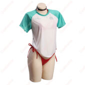 勝利の女神:NIKKE ラピ：レッドフード「レッドフレーバー」 コスプレ衣装(送料無料)