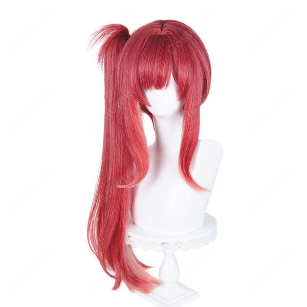 勝利の女神:NIKKE ラピ：レッドフード「レッドフレーバー」 コスプレウィッグ元の画像