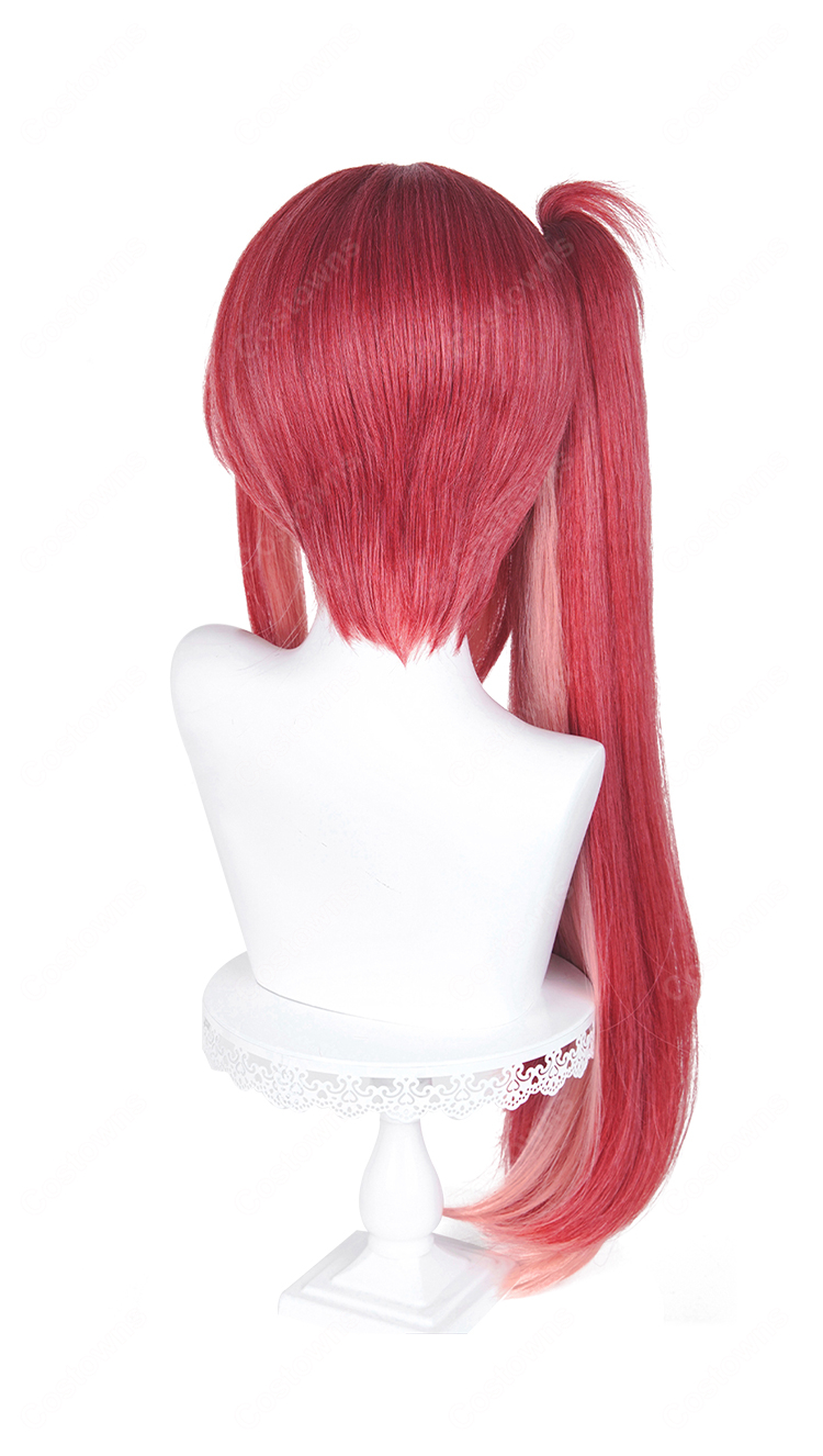 勝利の女神:NIKKE ラピ：レッドフード「レッドフレーバー」 コスプレウィッグ-4
