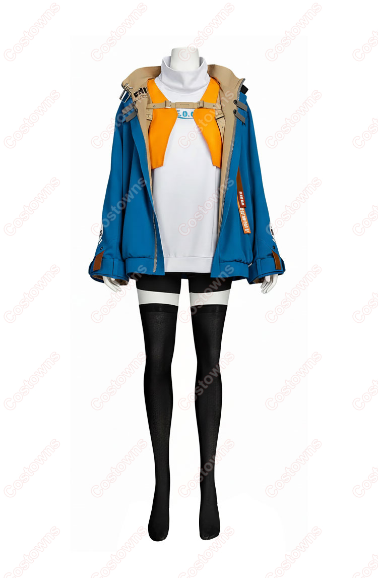 ギルティギア ストライヴ ユニカ コスプレ衣装-4