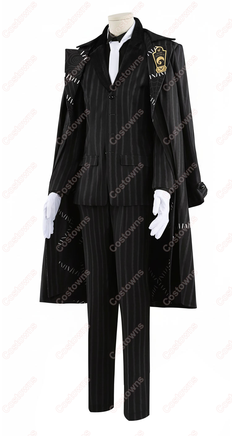 ディズニー ツイステッドワンダーランド ジャミル・バイパー ナイトメアースーツ コスプレ衣装-4