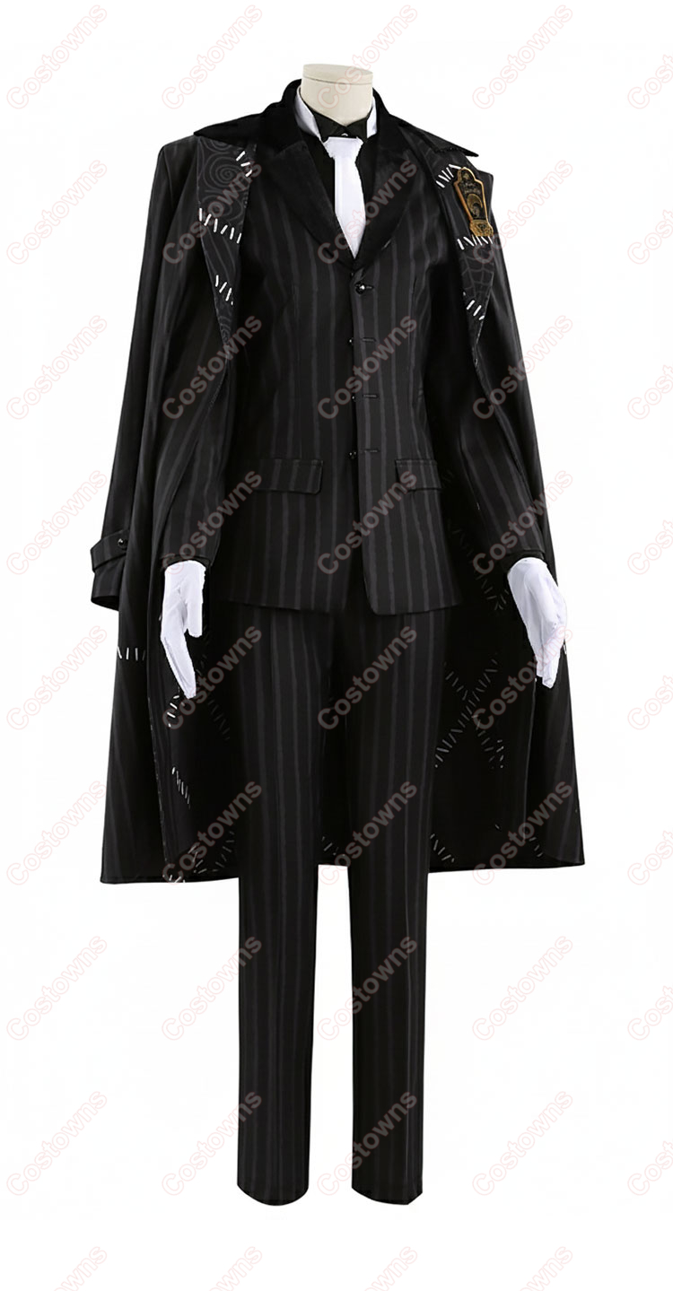 ディズニー ツイステッドワンダーランド ジャミル・バイパー ナイトメアースーツ コスプレ衣装-3