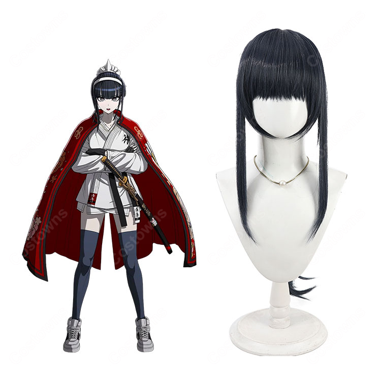 HUNDRED LINE -最終防衛学園- 凶鳥狂死香 コスプレウィッグ-1