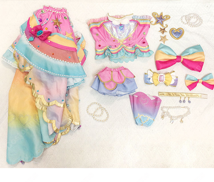 星のツバサドレスセット　レインボーエトワールコーデ アイカツ! 星のツバサ レインボーエトワールコーデ 虹野ゆめ