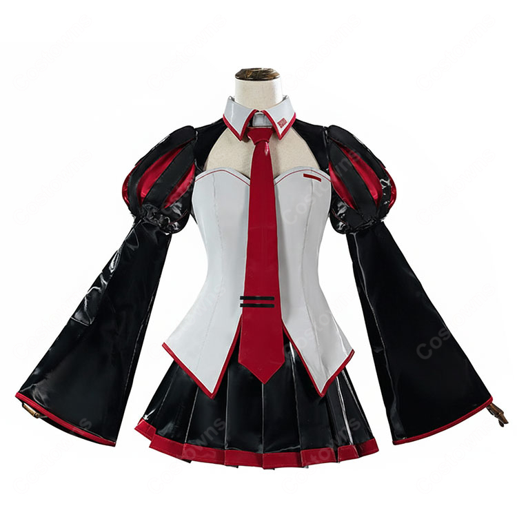 初音ミク亜種 雑音ミク コスプレ衣装-2