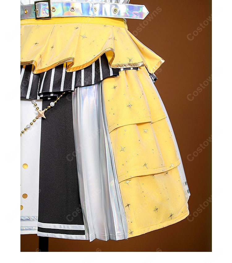 プロジェクトセカイ 5th Anniversary 感謝祭 鏡音リン コスプレ衣装-9