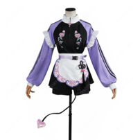hololive ホロライブ 常闇トワ メイド風ジャージ衣装 コスプレ衣装(ホロライブ（hololive） コスプレ衣装)