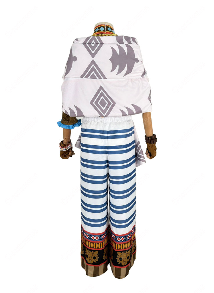 ディズニー ツイステッドワンダーランド レオナ・キングスカラー ハロウィン 百獣の装束 コスプレ衣装-4