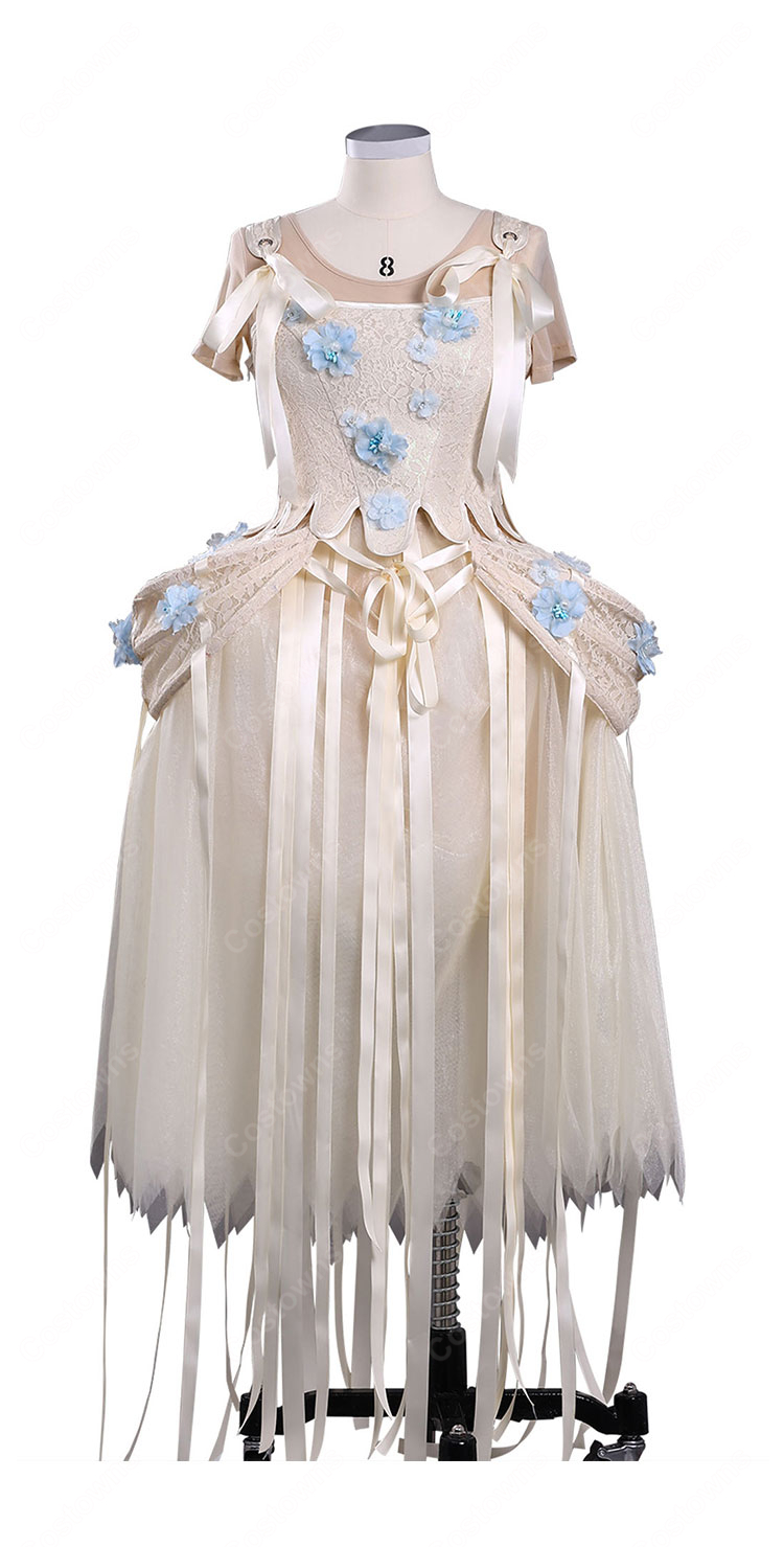 ウェンズデー イーニッド・シンクレア 狼族の少女 ドレス コスプレ衣装-2