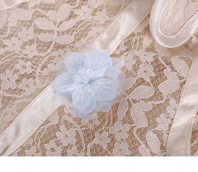 ウェンズデー イーニッド・シンクレア 狼族の少女 ドレス コスプレ衣装-8