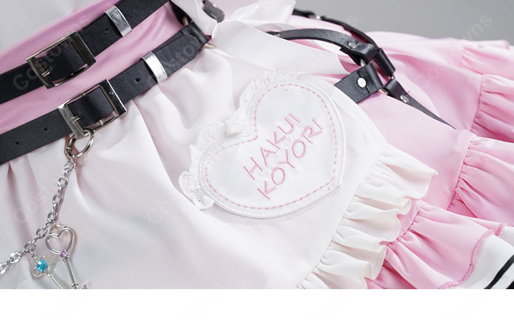 hololive ホロライブ 博衣こより メイド衣装 コスプレ衣装-10