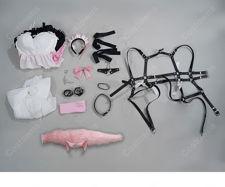 hololive ホロライブ 博衣こより メイド衣装 コスプレ衣装-12