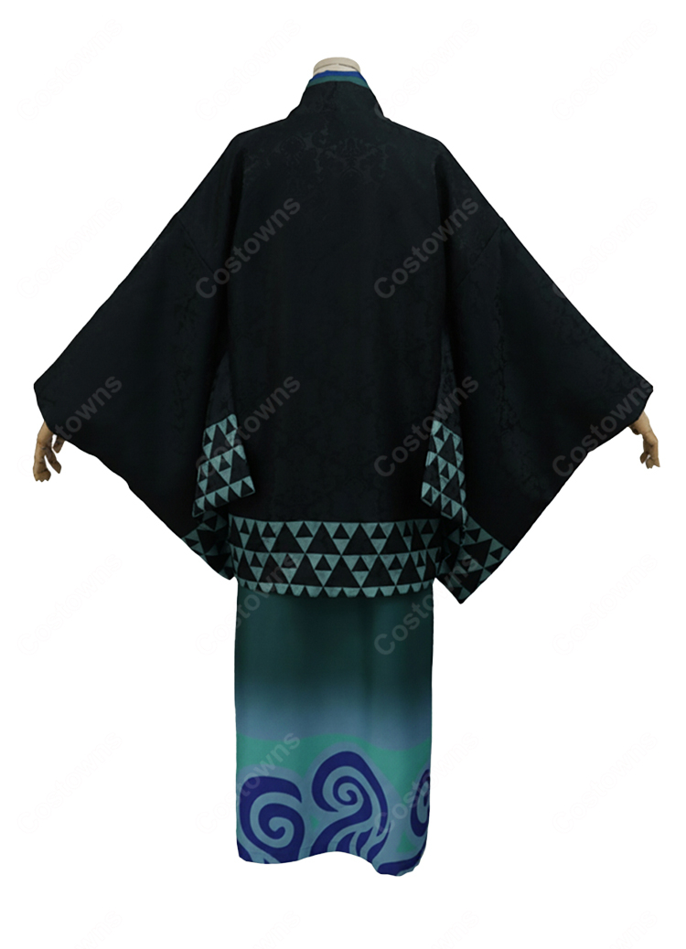 銀魂 坂田銀時 浴衣 コスプレ衣装-3