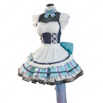 勝利の女神：NIKKE リトルマーメイド メイド服 コスプレ衣装(勝利の女神:NIKKE コスプレ衣装)