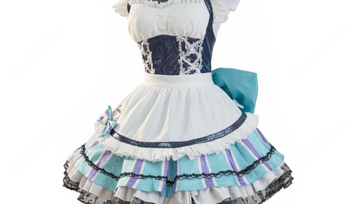 勝利の女神：NIKKE リトルマーメイド メイド服 コスプレ衣装