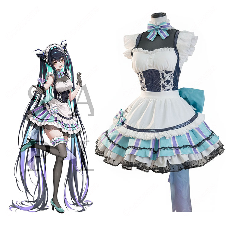 勝利の女神：NIKKE リトルマーメイド メイド服 コスプレ衣装