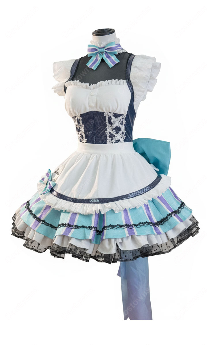勝利の女神：NIKKE リトルマーメイド メイド服 コスプレ衣装