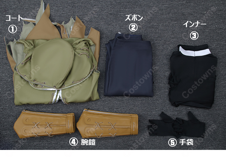 IdentityV 第五人格 傭兵(ナワーブ・サベダー) 初期衣装 コスプレ衣装-11